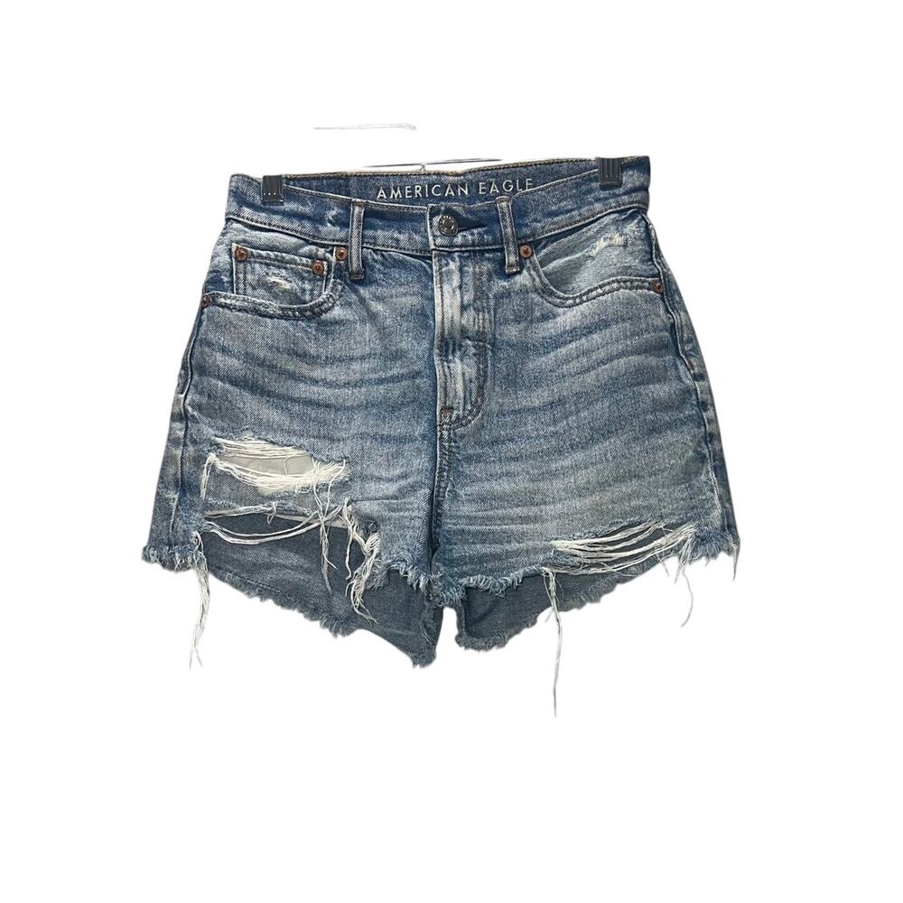 American Eagle High Rise 90's Boyfriend Shorts #7227